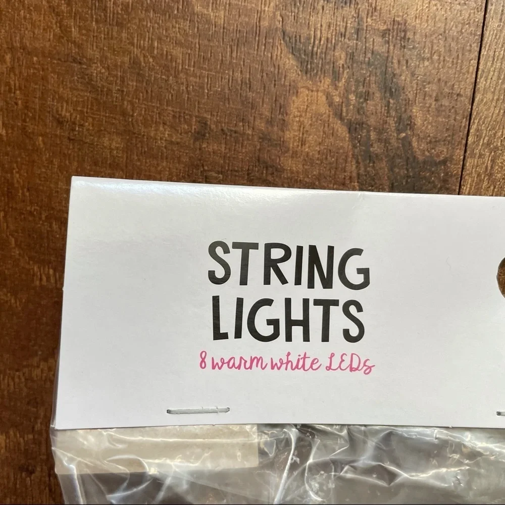 3  NWT sets of target snow  Christmas tree LED  lights pink red green bl…